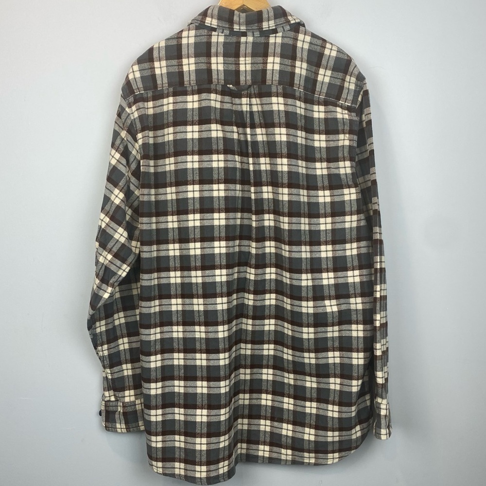 Hunters • heavyweight plaid flannel shirt - Picture 2 of 8